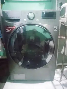 (NEGO) Mesin Besar 14kg!!Dijual Cepat Mesin Cuci LG Kapasitas Luas