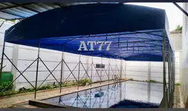 Tenda Harmonika lipat custom
