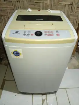 Mesin cuci 1 tabung manual merk samsung kapasitas 8kg kondisi bagus