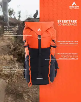 Carrier eiger speedtrek 30l