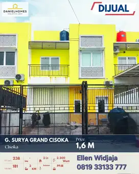Gudang kantor Ready siap pakai Surya Grand Cisoka Tangerang