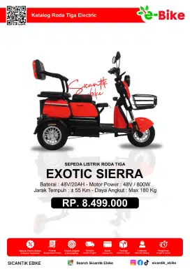 Sepeda Listrik Sudah Ready