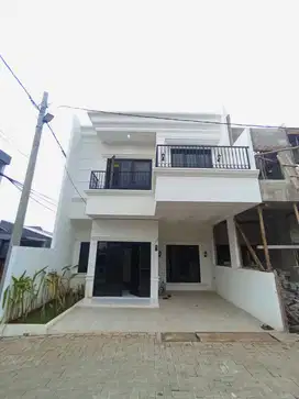 Rumah siap huni DP 0% lokasi 10 menit ke stasiun depok