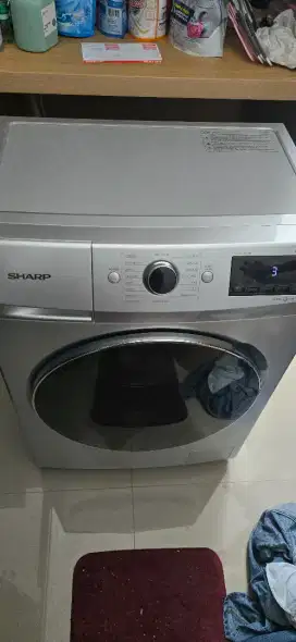 Mesin cuci sharp 7 kg tipe ES-FL1073W