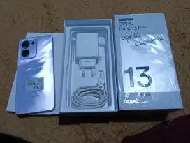 Oppo reno 13 f 5G ram 8/256 gb second fullset ori HARGA PAS
