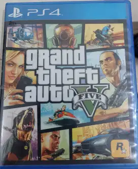 Di Jual Kaset PS 4 Game Original GTA V dan FIFA 20