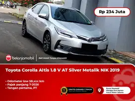 [ LOW KM ] Toyota Corolla Altis 1.8 V AT Silver Metalik 2019 2020
