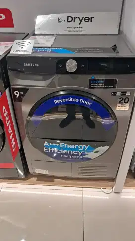 Dryer 9 Kg Samsung Pengering Pakaian DV-90T7240BX