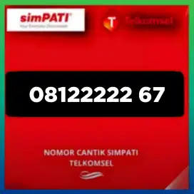 Nomor Cantik simpati Telkomsel super