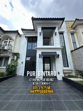 16372// jual rumah baru bagus Puri Bintaro  siap huni