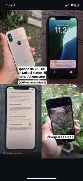 Iphone ds 256 nego
