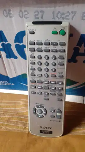 REMOTE SONY SYSTEM AUDIO RM-SV100