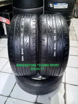 2 pcs BRIDGESTONE TECHNO SPORTS 225_45_17