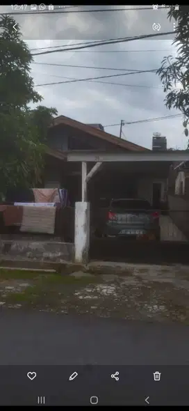 Dijual rumah lokasi strategis, dkt UMSU, 60M dr jl. krakatau
