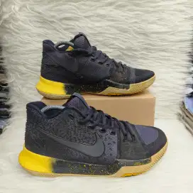 Sepatu Basket Nike Kyrie 3 Black Yellow Original Second Branded