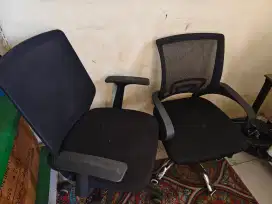 Kursi Kantor ukuran Dewasa, 2 buah kursi