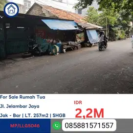 JUAL RUMAH JELAMBAR RAYA CASH ONLY