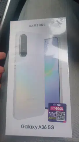 SAMSUNG A36 5G 8 256 BARU jual cepat