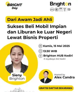Bisnis Agent Property bebas waktu penghasilan tidak terbatas