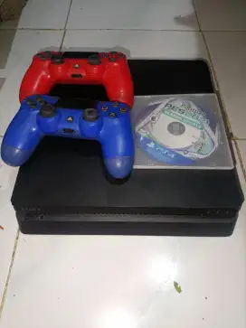 PS4 SLIM 1 TB ORI Seri 2218B + BD PES