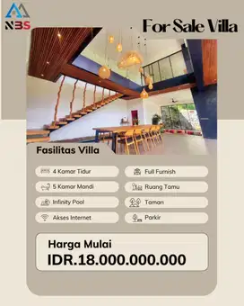 FOR SALE VILLA BRAND NEW IN GIANYAR