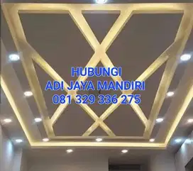PLAFON GYPSUM PLAFON PVC PARTISI KUSEN ALUMINIUM