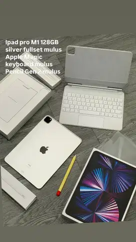 Ipad pro M1 128Gb + magic keyboard+ pencil gen 2
