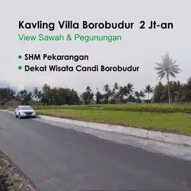 198 Juta Kavling di Borobudur Magelang, View Gunung Merapi