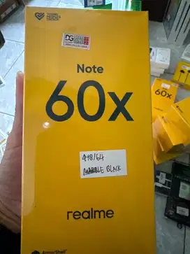 HP REALME NOTE 60 X RAM 12/64GB BARU