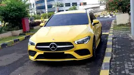 km antik 8 ribu mercedes benz mercy cla200 amg line 2022 kuning