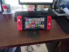 Nintendo Switch versi oled mario red edition