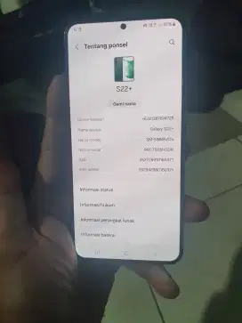 Samsung S22 Plus 5G ram 8+8/256 ORIGINAL SEIN FULLSET.
Nominus.