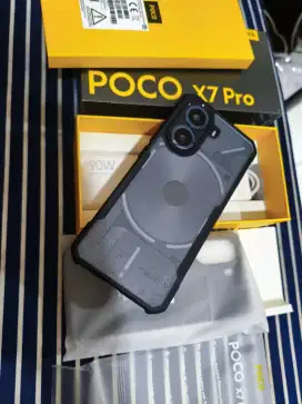 POCO X7 PRO BLACK 12GB/512GB FULLSET BARU PAKAI MULUS NO MINUS