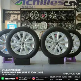 Velg (2nd) Ori Zenix R17. Bisa untuk Alphard,Vellfire,Innova, Reborn