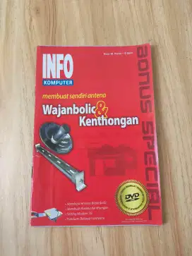 Buku Info Komputer Membuat Sendiri Antena Wajanbolic & Kenthongan