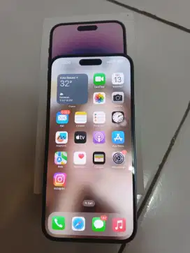 Jual iPhone 14 promax 256Gb iBox semua masih on, tidak pernah service