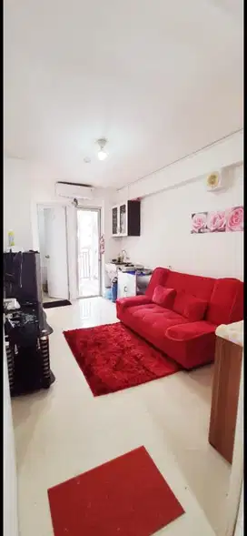 Jual cepat type 2 kamar fullfurnish tower Alamanda SHM