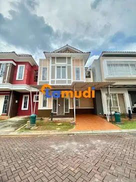 Disewa Rumah Semifurnished Cluster Malibu Gading Serpong