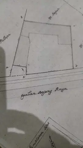 Tanah ( usaha Elpiji) di Bojong Raya Cengkareng luas 274 m2 17 x 16 m2