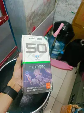 Infinix Note 50 8/256gb New segel garansi resmi spek harga dideskripsi