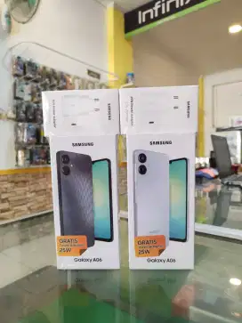 Baru!!! Samsung A06 6/128GB garansi resmi tam 1 tahun