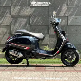 Piaggio Vespa SPRINT S 150 IGET ABS LED Th 2019 WARNA HITAM GLOSSY