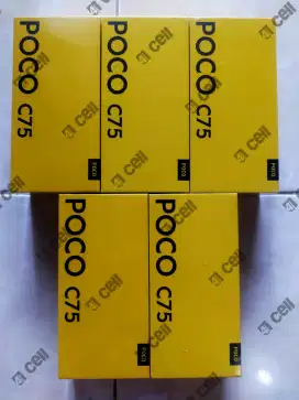 Poco C75 ram 6/128 100% baru Termurah