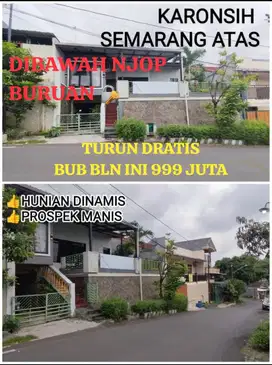 Dijual Rumah Karonsih Ngalian Semarang