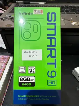 HP INFINIX SMART 9 RAM 4+4/64GB BARU