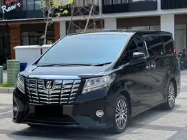 Dijual Toyota Alphard G ATPM 2017 servis record terawat