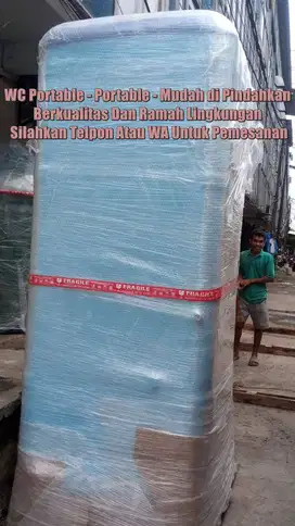 Toilet Portable, Toilet Fiberglas, wc Portable Murah Stok Banyak