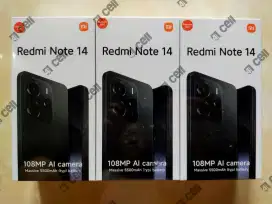 Redmi note 14 ram 8/256 100% baru Termurah