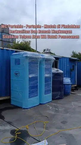 Toilet Portable, Toilet Premium , Toilet Fiberglas, Anti Penuh Ramah L