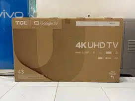 tcl 43v6B google tv 4K garansi resmi promo!!!